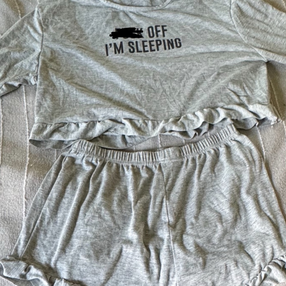 Gray Sleepwear Set